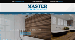 Desktop Screenshot of masterplating.com.au